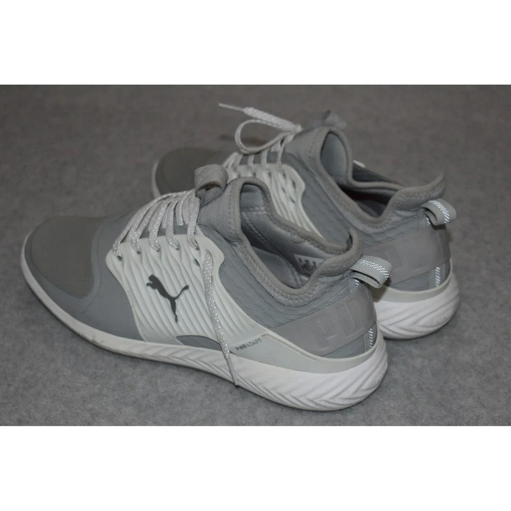 Puma Golf Shoes Mens Size 9‎ Gray Ignite Pwradapt Trax Spikeless 192413-01